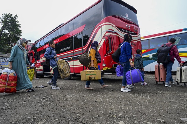 INDONESIA-JAKARTA-EID AL-FITR-TRAVELLING-HOMECOMING