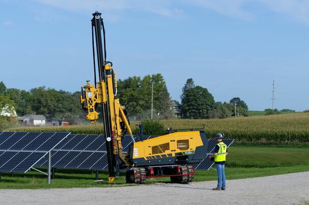 Vermeer’s PD25R pile driver is said to represent a significant leap forward in solar installation technology