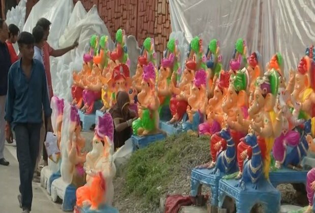 Construction of eco-friendly idols in full swing in Jaipur ahead of Ganesh Chaturthi