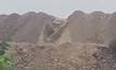 Deslizamento de terra em área da Mineração Vale Verde