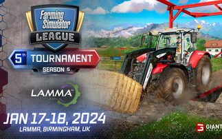 Farming Simulator League to make UK debut at LAMMA 2024
