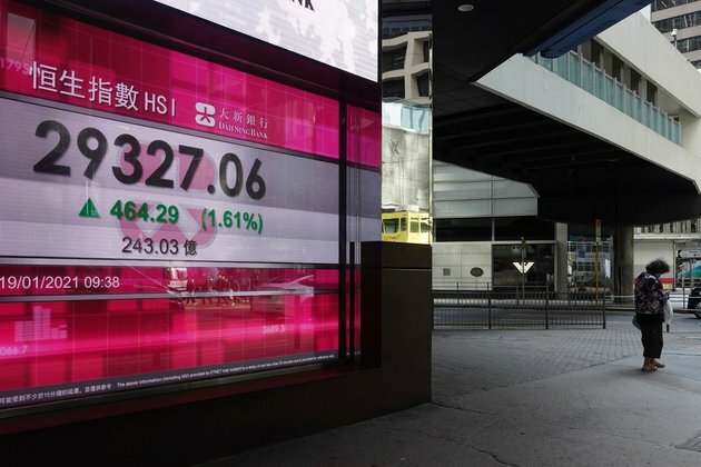 Asian Markets Rebound Tuesday as World Awaits New US Admin