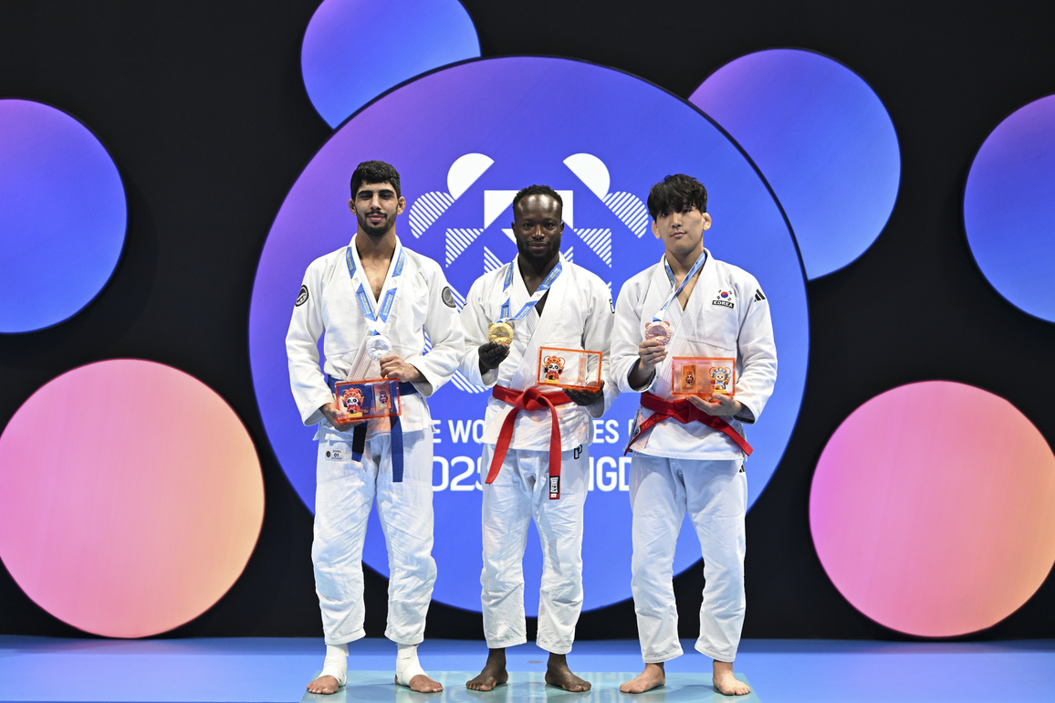 (SP)CHINA-CHENGDU-THE WORLD GAMES 2025-JU-JITSU-MEN'S -69KG NE-WAZA (CN)
