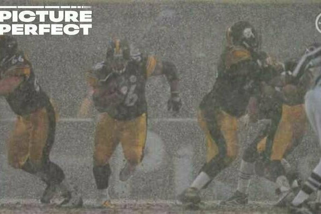 Picture Perfect: Running right through him