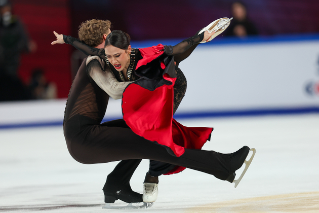 (SP)CHINA-CHONGQING-FIGURE SKATING-ISU GRAND PRIX-ICE DANCE-FREE DANCE (CN)