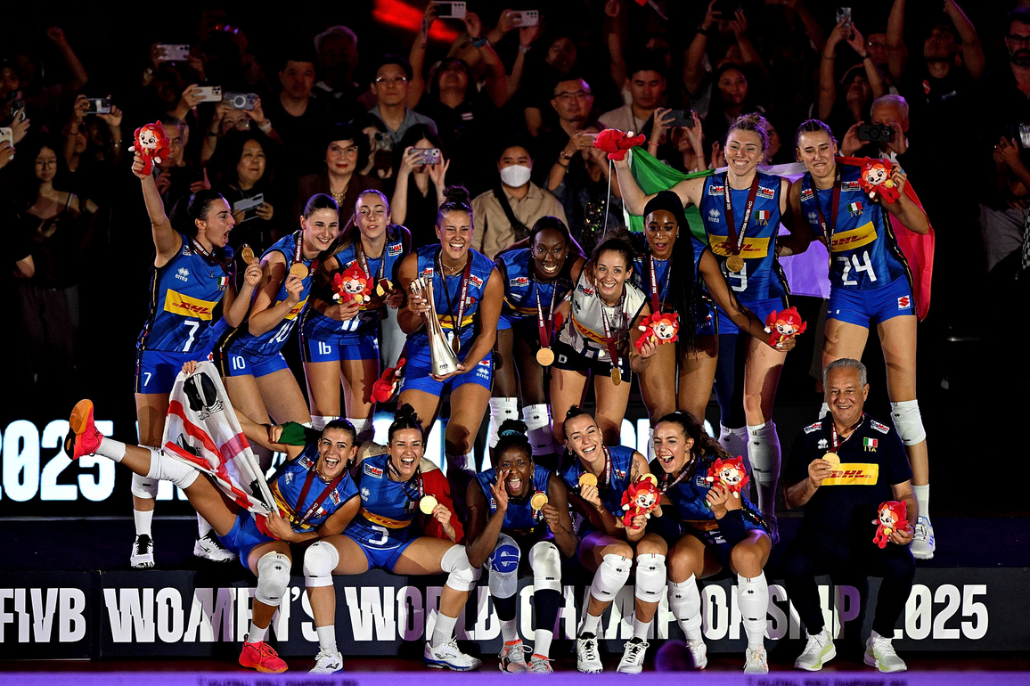 (SP)THAILAND-BANGKOK-VOLLEYBALL-WOMEN'S WORLD CHAMPIONSHIP-FINAL-TRKIYE VS ITALY