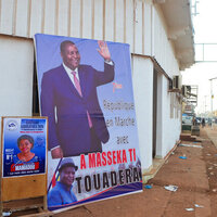 Central African Republic President wins third term