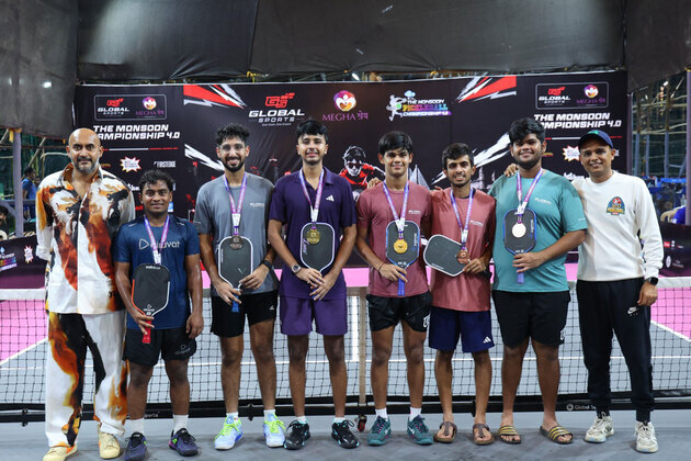 Monsoon Pickleball Championship 4.0 concludes with over 1200 athletes in action