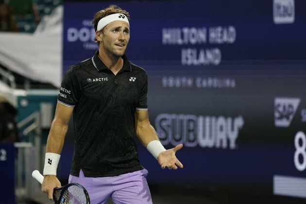 ATP roundup: No. 1 Casper Ruud bounced in Geneva