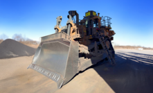 A bulldozer at Glencore's McArthur River mine