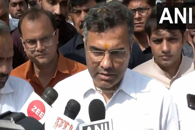"No Delhi govt representative ever visited: Parvesh Verma takes stock of drainage work near Rajdhani Park