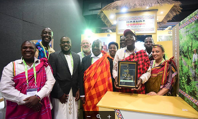 Best exhibitor Uganda wins golden award at Indaba Best exhibitor Uganda wins golden award at Indaba