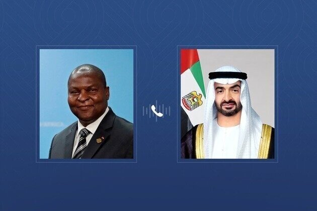 UAE President receives phone call from President of the Central African Republic condemning Iranian attacks