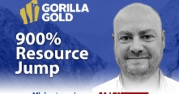 Gorilla Gold: 900% Resource Jump