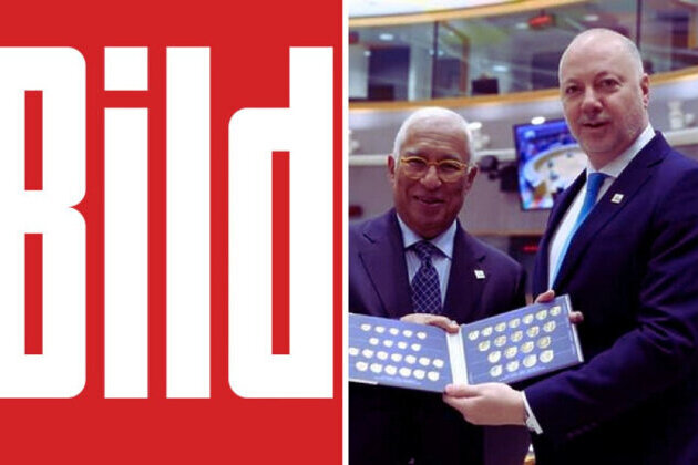 Bild Mocks Bulgarian PM at EU Summit Over Euro Coin Display