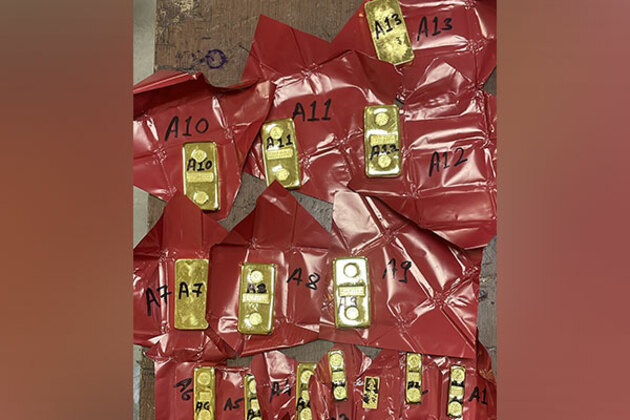 Gold worth Rs 6.3 crore seized at Mumbai airport, two arrested
