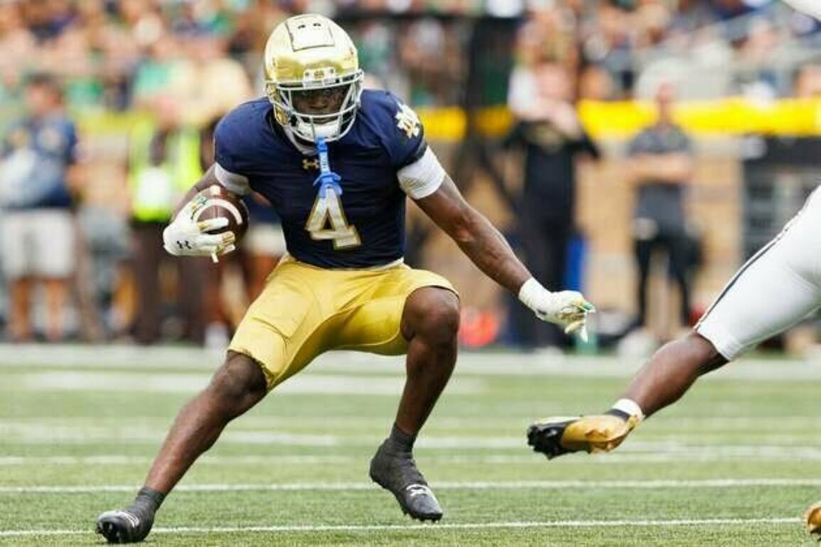 Jeremiyah Love, No. 24 Notre Dame run past Purdue