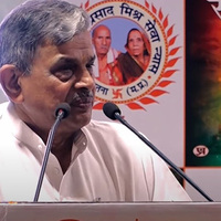 "Apte was assertive and not aggressive," says RSS General Secretary Dattatreya Hosabale on the memorial day of Balasaheb Apte