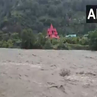 J-K: Torrential rains ravage Doda as three died and several homes were washed away; Chenab bridge at risk