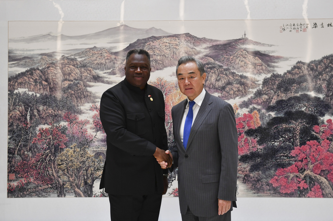 CHINA-HUNAN-CHANGSHA-WANG YI-LIBERIA-VP-MEETING (CN)