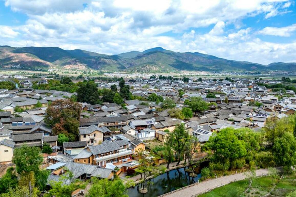 60"FlyOverChina | Ancient Shaxi Town reviving in SW China's Yunnan