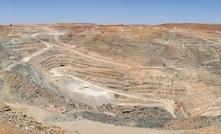 Looking south across Red 5's King of the Hills openpit from the north-east wall lookout.