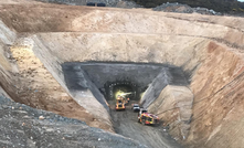 The first portal development firing to access the underground resource