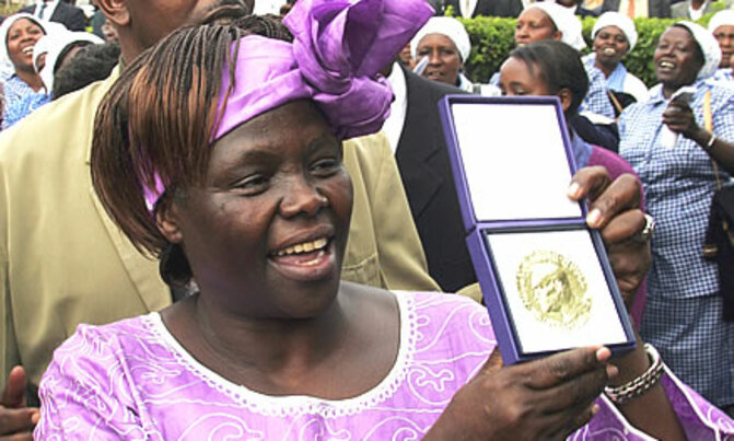 Kenyan Nobel winner Maathai, saviour of trees, dies Kenyan Nobel winner Maathai, saviour of trees, dies