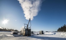  Winter drilling at Bonterra’s Gladiator deposit in Quebec