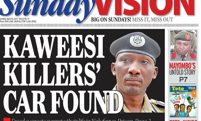 In the Sunday Vision In the Sunday Vision