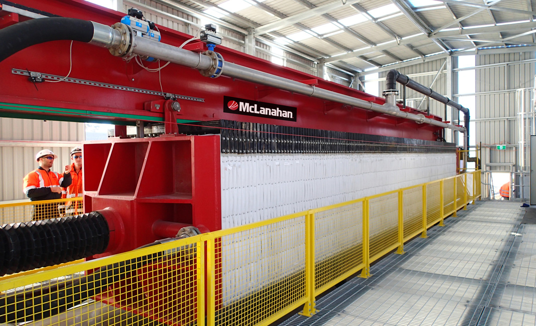 McLanahan filter press