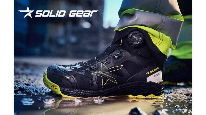 The new Prime GTX From Solid Gear. Hi-Tech Safety Boots for the Winter