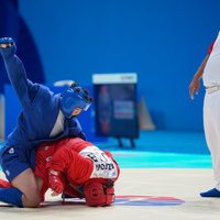 (SP)CHINA-CHENGDU-THE WORLD GAMES 2025-SAMBO-WOMEN'S COMBAT -59KG-FINALS (CN)