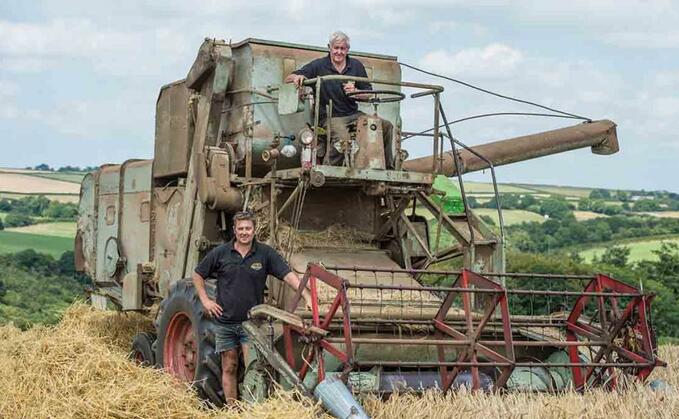 Why one farmer will NEVER sell his combine harvester after 52 proud years