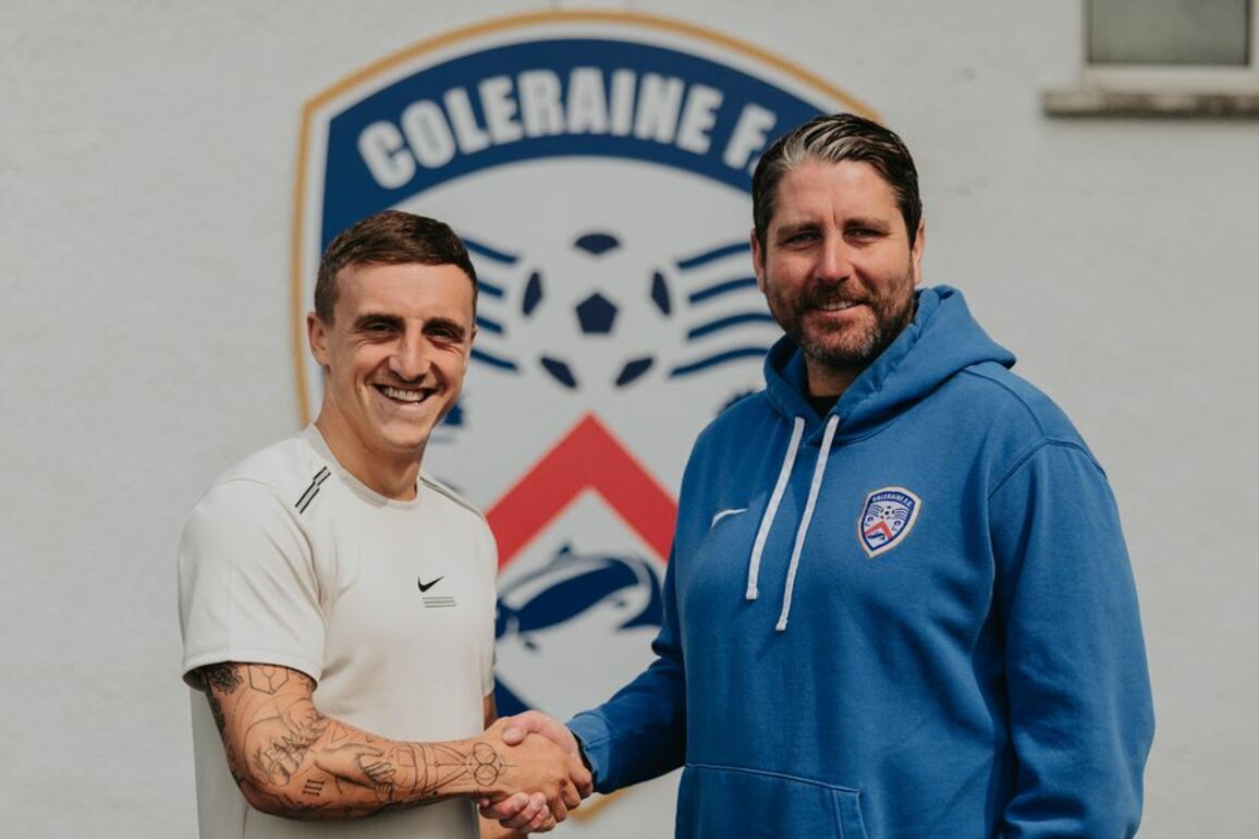 Joel Cooper's winning mentality key for new boss Ruaidhri Higgins as Coleraine confirm signing
