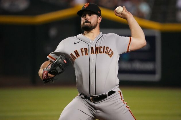 Giants slip past Diamondbacks for fifth straight win