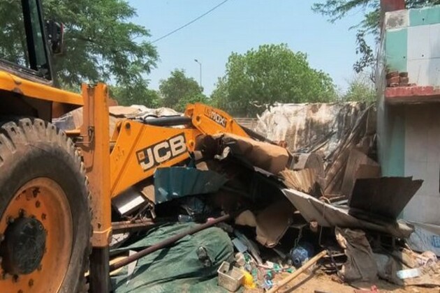 Delhi: Two acres of defence land cleared of encroachments near IGI airport in joint operation