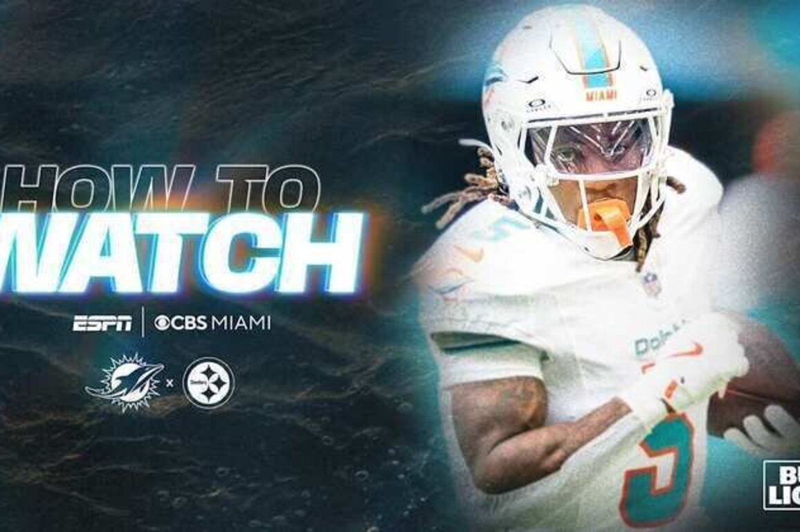 How to Watch, Stream & Listen: Miami Dolphins at Pittsburgh Steelers
