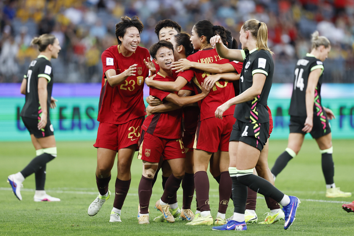 (SP)AUSTRALIA-PERTH-FOOTBALL-WOMEN'S ASIAN CUP-SEMIFINAL-CHN VS AUS