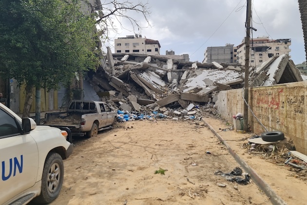 UN staffer killed in Gaza, 5 others severely injured