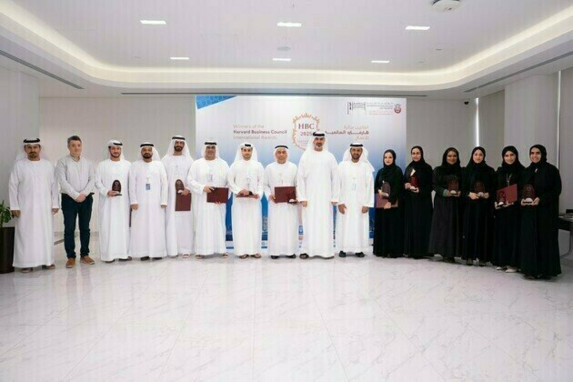 'Abu Dhabi Municipality' wins 11 awards at Harvard Business Council International Awards
