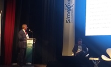  Miguel Nery, coordenador da Rede Invest Mining, apresenta iniciativa no Simexmin/Divulgação