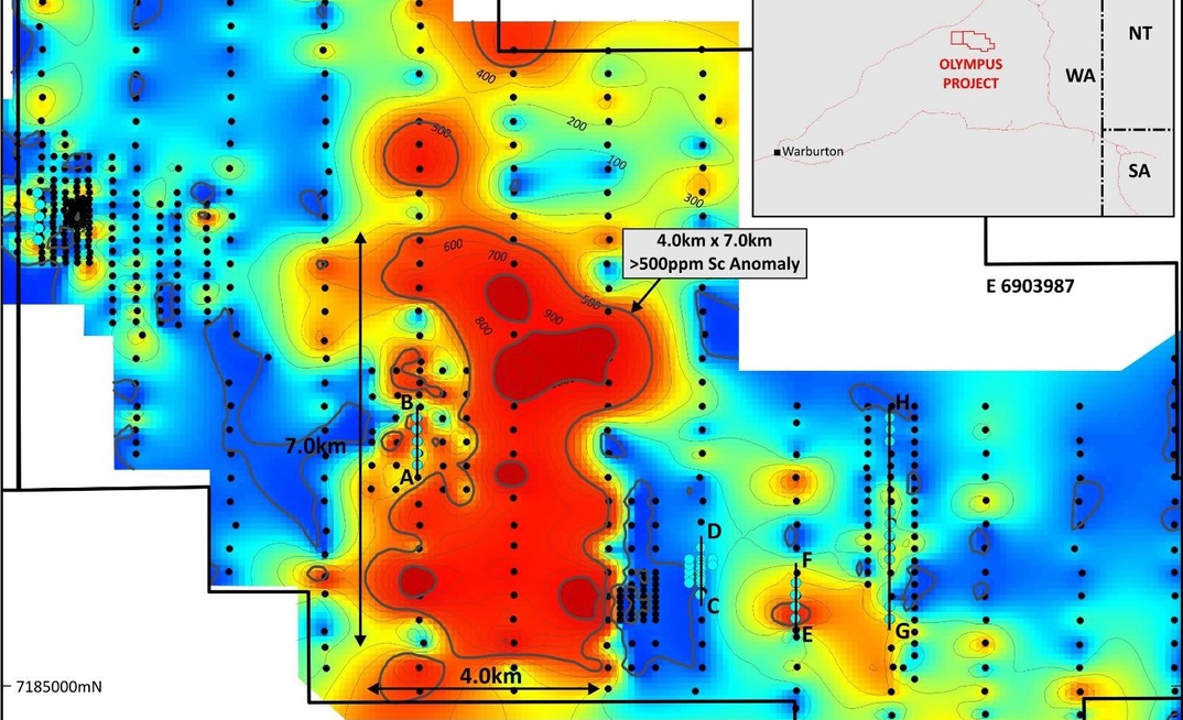 Hawk flies on scandium swerve