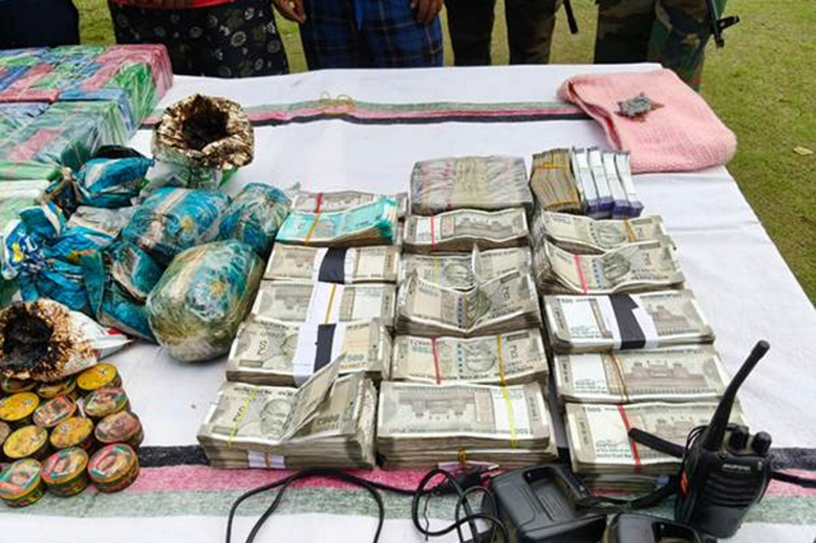 Drugs and cash of around Rs 55.52 crore seized in Manipur; five arrested