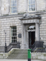 Irish construction output halves