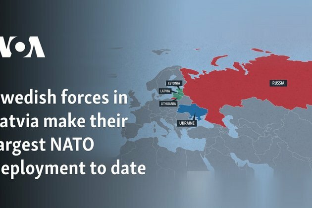 Swedish forces in Latvia make their largest NATO deployment to date