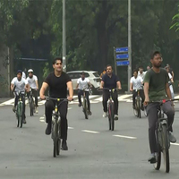 Delhi: Enthusiastic participation marks 'Fit India Sundays on Cycle' event