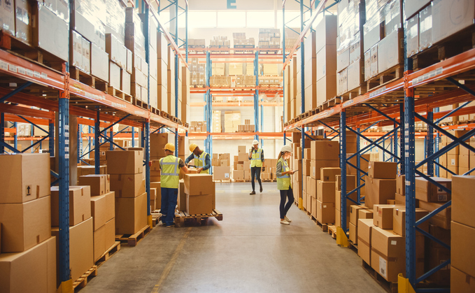 Workers in a distribution centre | Credit: iStock