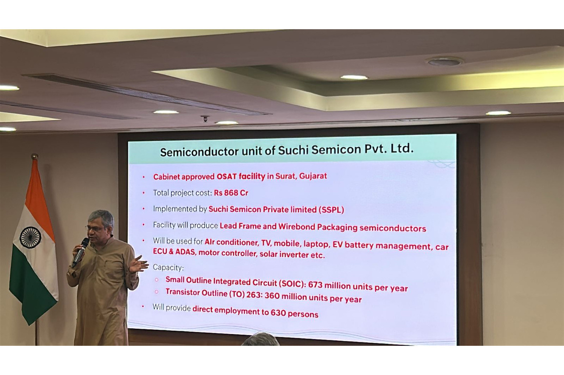 Cabinet approves two more semiconductor manufacturing units in Gujarat with cumulative investment of over Rs 3,900 crore