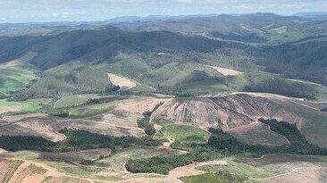 Meteoric's Caldeira project in Brazil. Source: Meteoric Resources